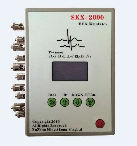 Actualización SKX2000+ ECG Simulador de Señal Pantalla LED Generador de Señal ECG OLED NUEVO - Imagen 1 de 6