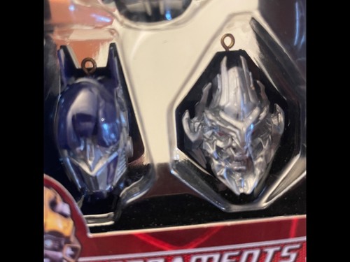 2009 Dream Works Revenge Of The Fallen Transformers 5 Mini Ornament Heads - Picture 6 of 6