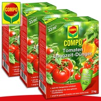 Compo 3 X 2 Kg Tomaten Langzeit-DüNger | Auch FüR FeingemüSe Und KräUter