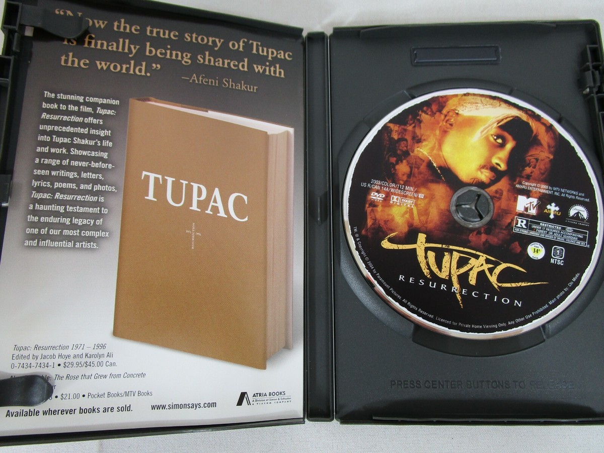 Tupac: Resurrection (DVD, 2004, Widescreen) Life Of Tupac Shakur