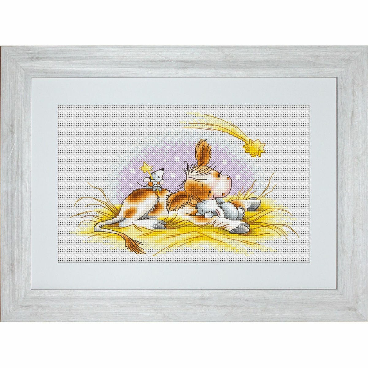 Luca-S Kit Point De Croix B2369, Multicolore, 31 X 19 Cm