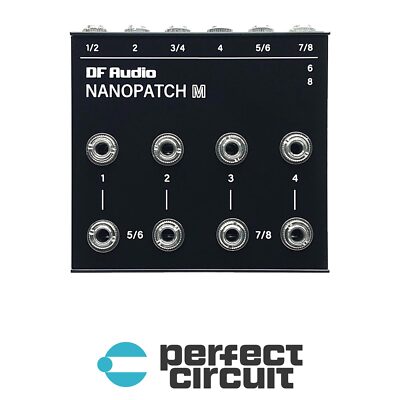 DF Audio Nanopatch M Desktop PATCHBAY - NEW - PERFECT CIRCUIT
