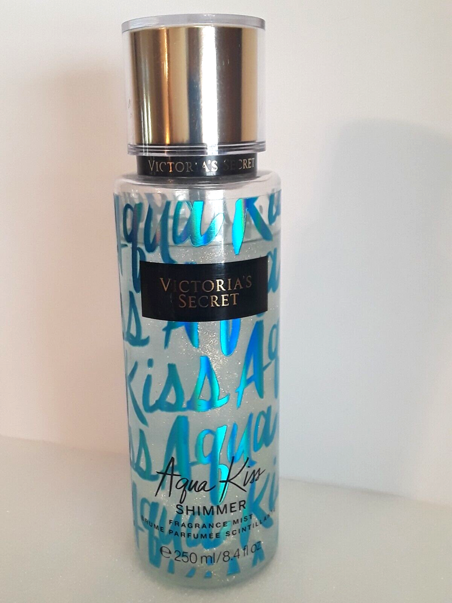 Victoria's Secret Aqua Kiss Body Shimmer Fragrance Mist READ