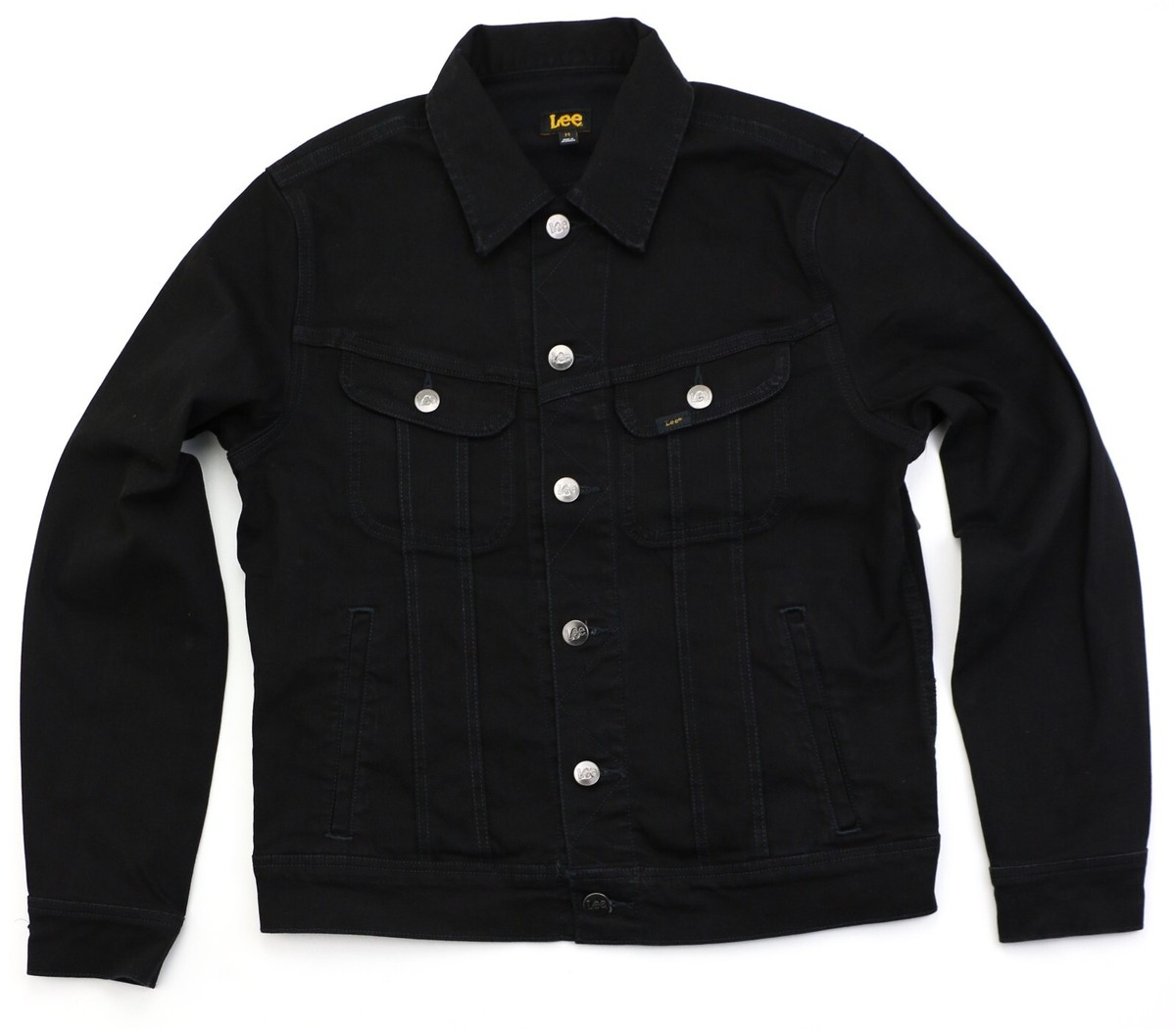 ジャケット・アウター Lee Short Denim Jacket Black XS rBNaN2EKOR6AJWncAADMinClsjI357.jpg