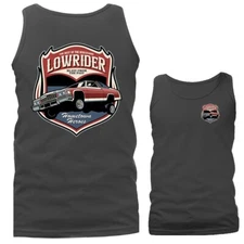Lowrider Hometown Heros Hot Rod Classic Vintage Car Vehicle Tank Top