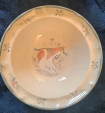 Vintage Marmalade Vegetable Serving Bowl 9" Geese International