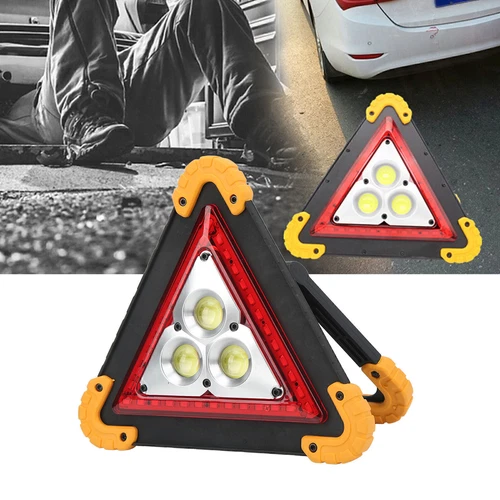 LED Warndreieck Warnleuchtemultifunktionales NotfallDreieck Warnleuchte DE - Bild 8 von 11