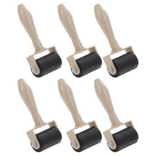 6 Pcs Printing Ink Roller Tool Set Plastic for Printmaking Primary School