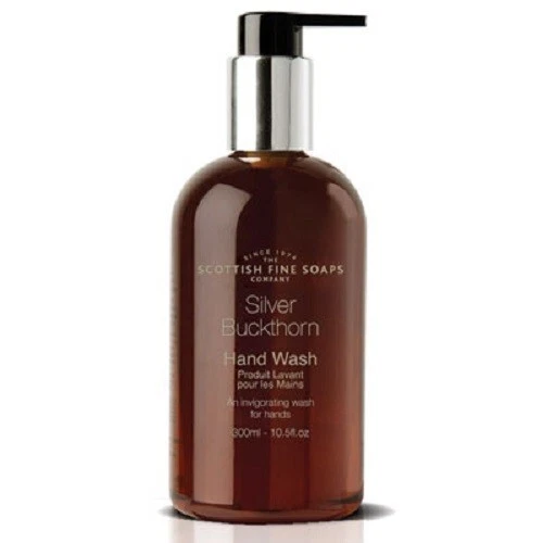 THE SCOTTISH FINE SOAP COMPANY The Scottish Fine Soaps Company Silver Buckthorn Hand Wash 300ml Bottle