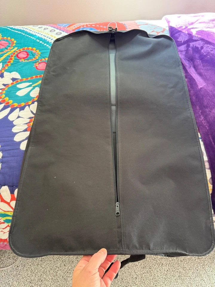 WallyBags черный одежды сумка ручки молнии карман путешествий костюм платье - Изображение 4 из 4