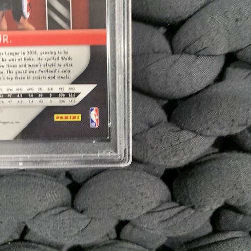 Gary Trent Jr. 2017 Panini Prizm #71 PSA 9 Mint Graded Portland Trailblazers - Picture 11 of 12