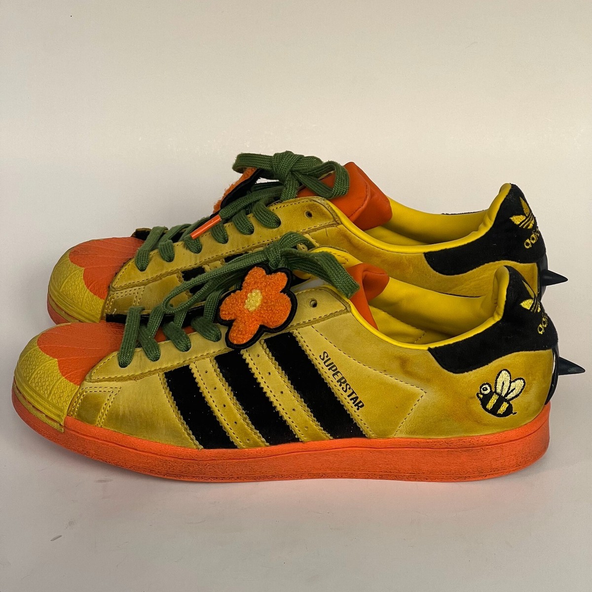 Adidas Superstar X Melting Sadness Bee Yellow 2020 FZ5254 Mens