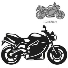 Motorcycle Sports Bike Metal Cutting Dies Scrapbooking Card Making Craft