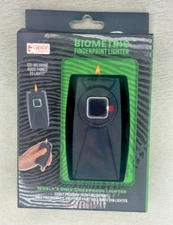 Black Biometric Fingerprint Technology Pocket Lighter 1 pk