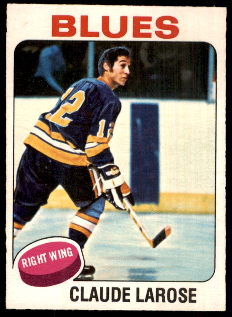 1975-76 O-Pee-Chee Claude Larose NM-MT #112