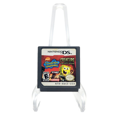Spongebob Squarepants Creature From The Krusty Krab Nintendo DS Game
