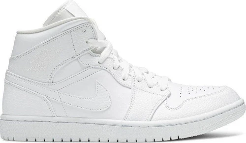 Jordan 1 Mid Triple White - 554724-130