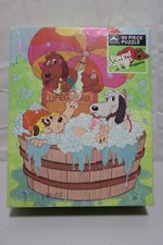 Vintage 1987 Golden Pound Puppies Lovable Huggable 99 Piece Jigsaw Puzzle