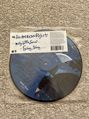 THE ALL-AMERICAN REJECTS - DIRTY LITTLE 2006 UK 7'' PICTURE DISC 1500 COPIES MADE