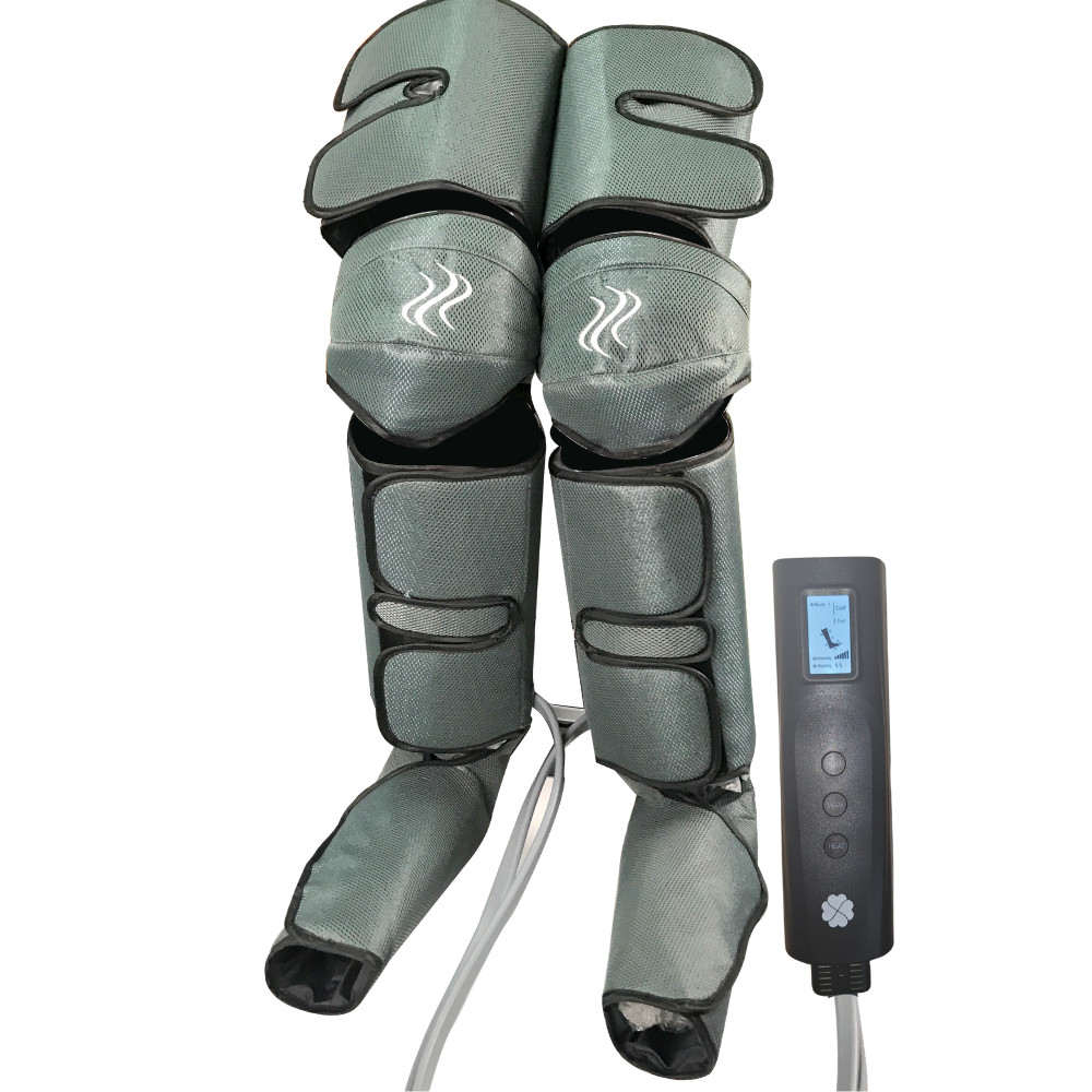 Presoterapia piernas con calor en rodilla