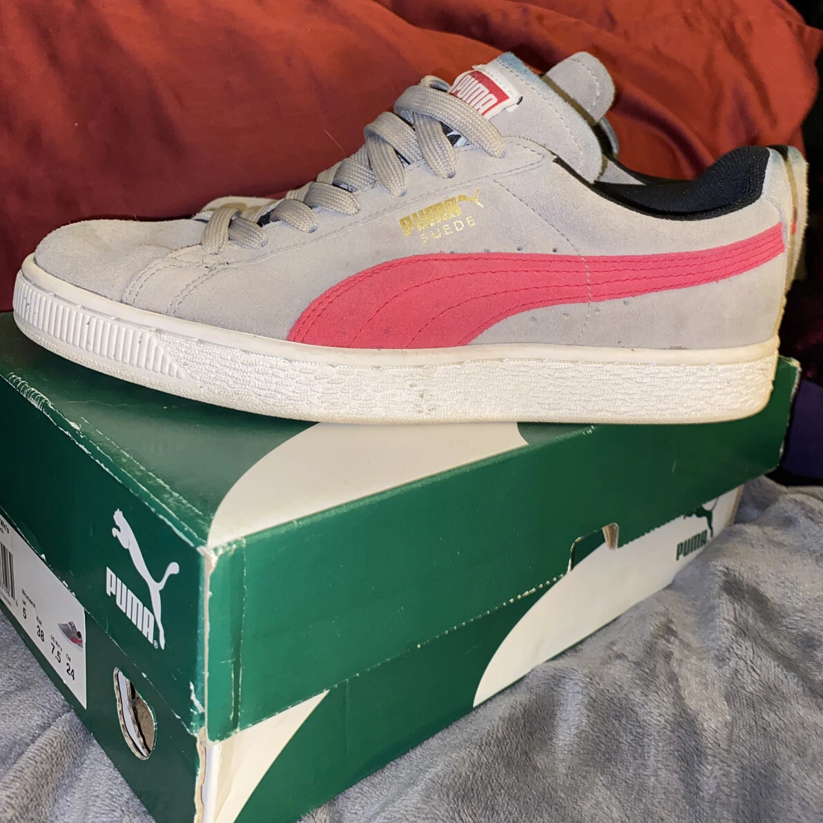 Puma rose et grise cheap