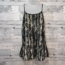 Urban Outfitters Camille Black & Tan Mini Dress Tunic Size M