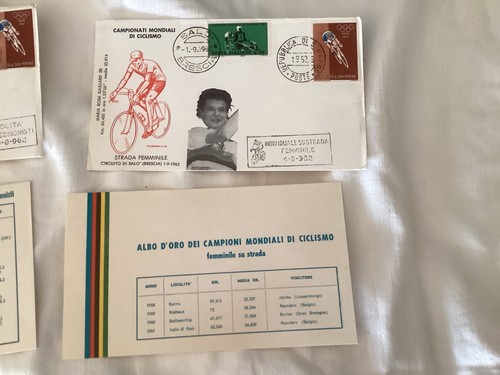 CAMPIONATI MONDIALI CICLISMO 1962 - 1972 3 BUSTE PRIMO GIORNO FIRST DAY COVER - Foto 3 di 5