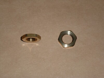 Extra-thin Petcock LOCK NUT PAIR Triumph Norton BSA 250 500 650 750 850 83-0006