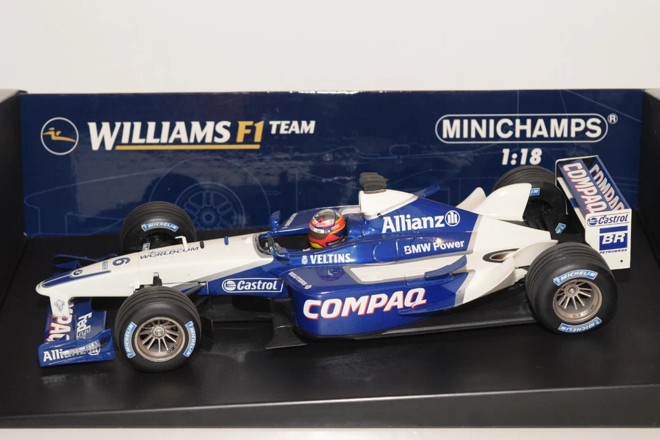 A63 1:18 100 020006 MINICHAMPS FORMULA 1 F1 WILLIAMS BMW FW24 2002 MONTOYA MIB - Image 3 of 4