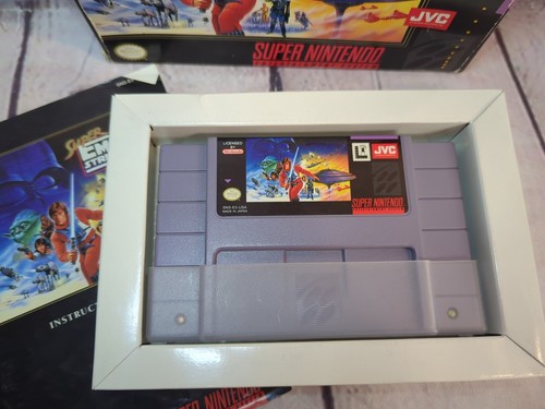 SNES Star Wars: The Empire Strikes Back Made JAPAN (JVC) testato completo CIB B8 - Foto 2 di 14