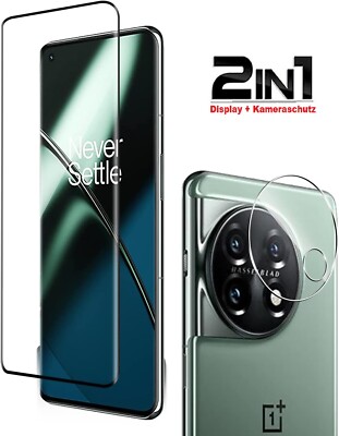 OnePlus 12 1+ 12  9H Panzerfolie Hart + Kamera Schutzglas Hartglas Display Glas