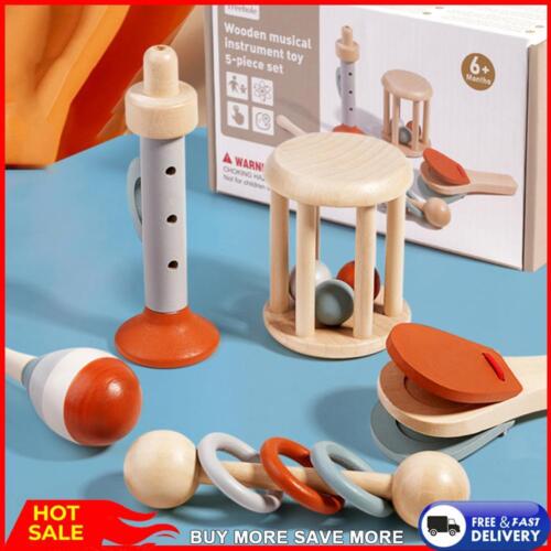5pcs Educational Baby Musical Toys Baby Musical Instruments for Toddlers 1-3