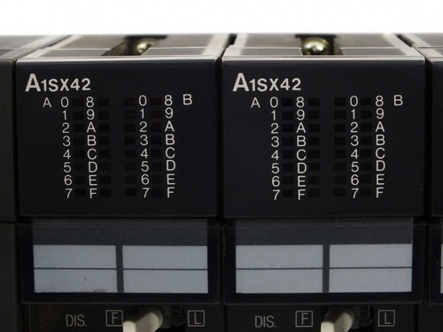 PLC Mitsubishi A2SHCPU Melsec con fuente de alimentación A1S61PN -Módulos A1SX42 A1SJ61BT11 - Imagen 5 de 10