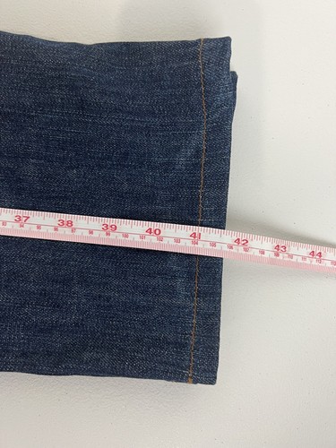 W36 L32 RALPH LAUREN Men’s Varick Skinny Polo Jean Blue Button Fly - Picture 12 of 12
