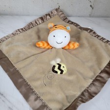 Circo Satin Giraffe Bubble Bee Lovey Plush Stuffed Animal Security Baby Blanket