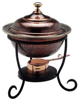 Old Dutch 12 X 15 Round Antique Copper Chafing Dish, 3 Qt, New, Free Shipping on sale Old Dutch 12 X 15 Round Antique Copper Chafing Dish, 3 Qt, New, Free Shipping on sale
