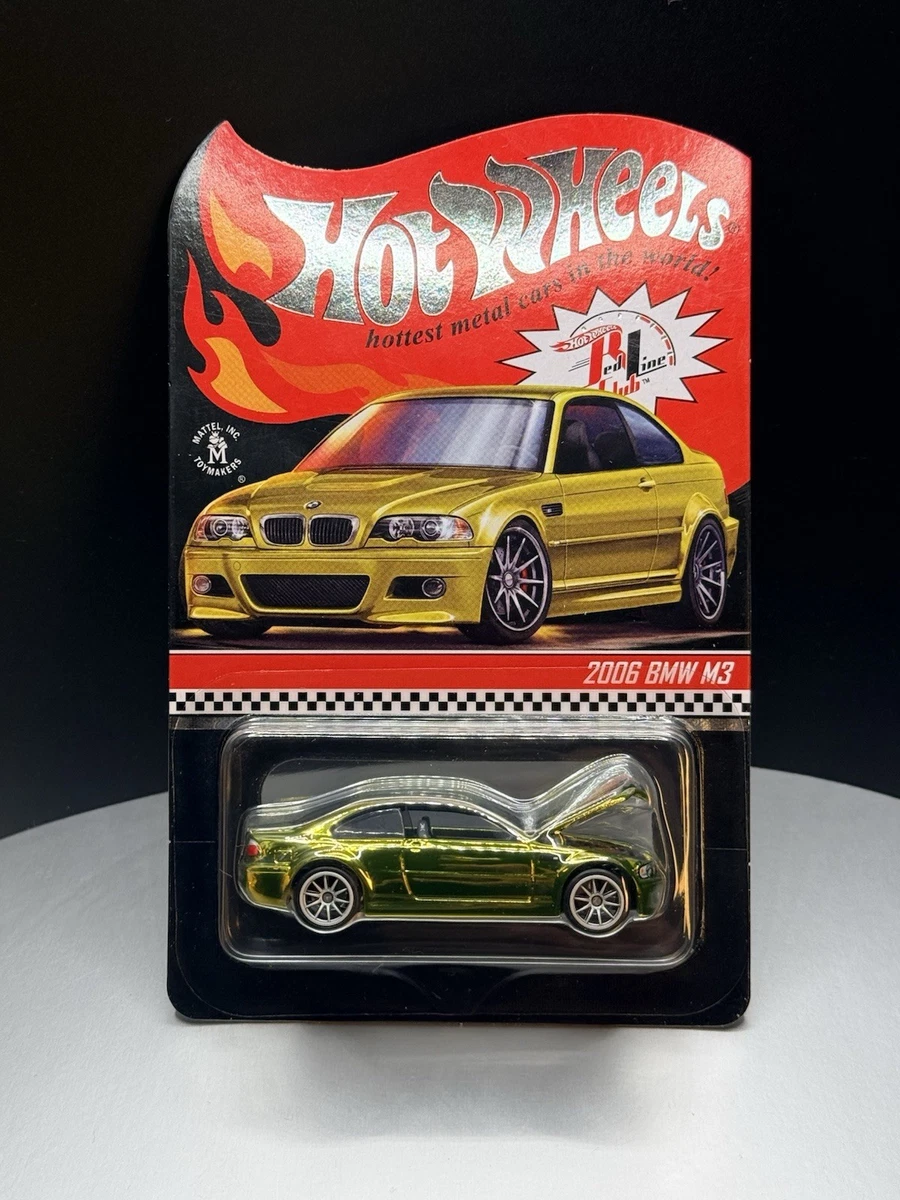 Hot Wheels RLC 2006 BMW M3 Red Line Club Exclusive MINT