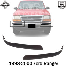 New Front Bumper Moldings Trims Lh And Rh Textured For 1998-2000 Ford Ranger New Front Bumper Moldings Trims Lh And Rh Textured For 1998-2000 Ford Ranger