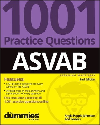 Angie Papple John ASVAB: 1001 Practice Questions For Dummies (+ O (Taschenbuch)