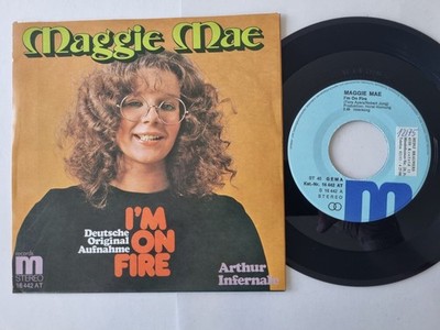 Maggie Mae - I'm On Fire 7'' Vinyl Germany/ CV 5000 Volts
