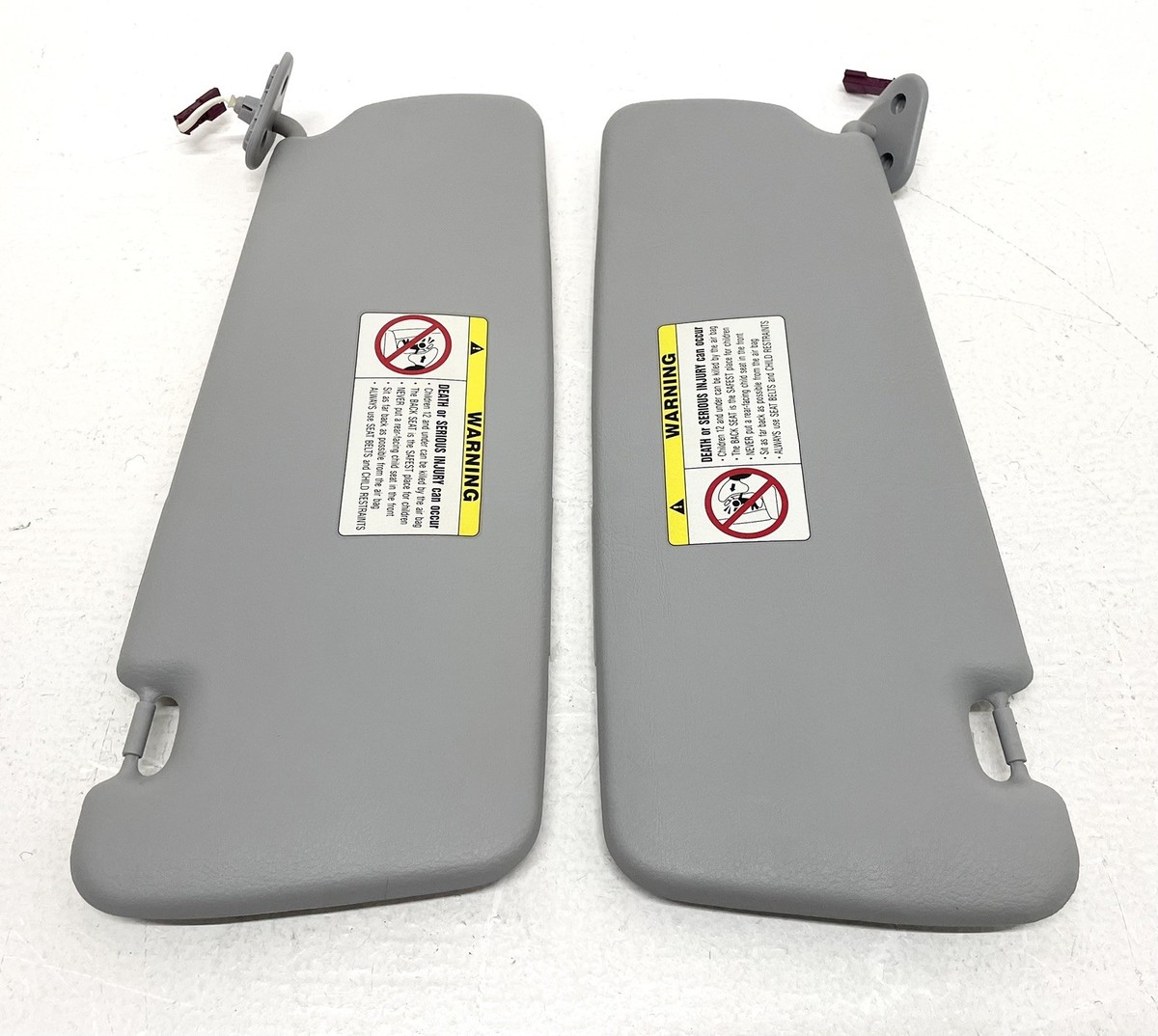 99-06 Genuine BMW E46 330xi Sun Visor Pair 51168237643 51168237644