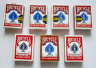 JOB LOT BUNDLE OF RED BICYCLE DECKS - Playing Cards for Magic Tricks
