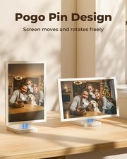 NGTeco Wireless Frameo 10.1 Inch WiFi Digital Picture Frame 64GB Touch Screen