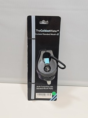 The Coldest Water Insulated Standard Mouth v2.0 - Sports Straw Cap Flip Top Lid
