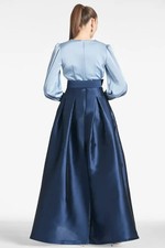 corset tulle maxi dress Misty Rose Tulle Maxi Dress with a Corset Bustier