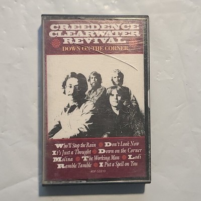 Creedence Clearwater Revival - Down On The Corner - 1991 Fantasy Cassette Tested