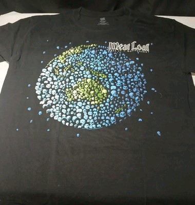 Meat Loaf Guilty Pleasure Tour tshirt Aus /NZ leg Hell in a Handbasket tshirt LG