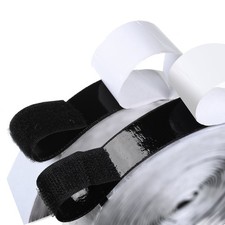 16 Feet Length 0.75 inch Width Hook and Loop with Strong Self Adhesive Tape S...