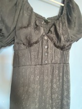 Wild Fable Floral Smocked Bodice Ruffle Dress - Size Small Puff shortsleeved