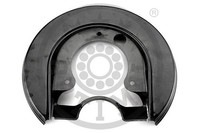 Optimal BSP-1025L Spritzblech, Bremsscheibe Hinten Links FüR Skoda Octavia III C